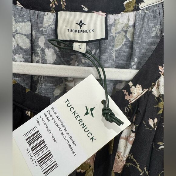 NWT Tuckernuck Midnight Garden Lyles Floral Maxi Dress - Picture 7 of 7